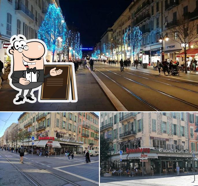 L'extérieur de Le Grand Café de Lyon à Nice