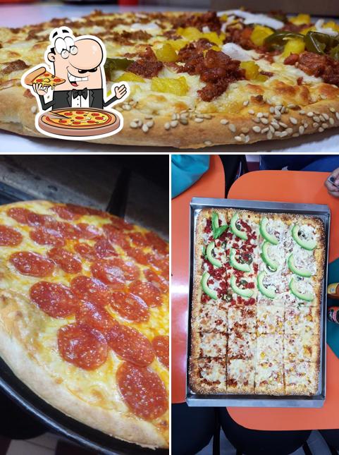 Get pizza at ALFA PIZZA Misterios