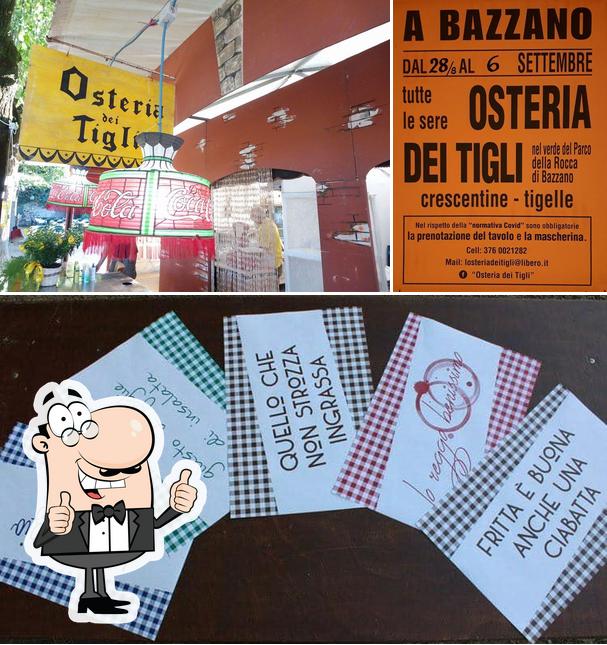 Vedi la foto di Osteria dei Tigli