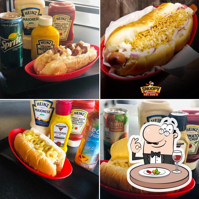 Comida em Snoopy Gourmet Hot Dog's - Unidade Água Claras