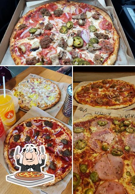 Try out pizza at Blaze Pizza