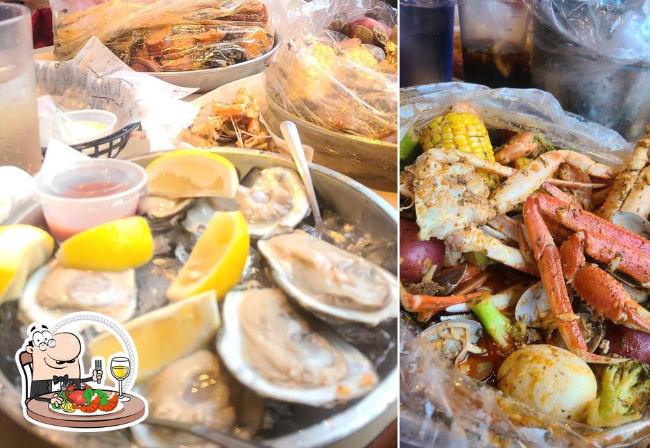 Try out seafood at Crafty crab