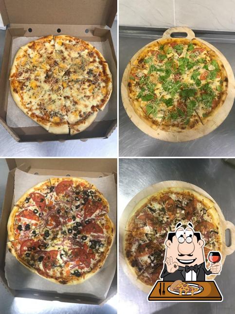 Try out different types of pizza