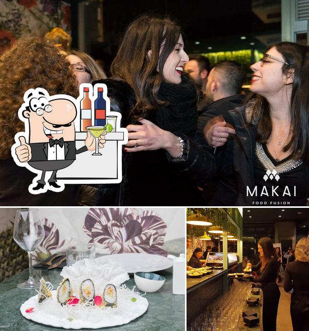 La foto di bancone da bar e vino da Makai - Fusion Restaurant