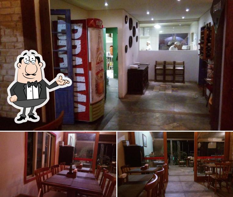 O interior do Pizzaria Di Toni em Granja Viana