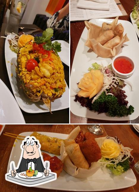 Meals at Tiien Thai Restaurant