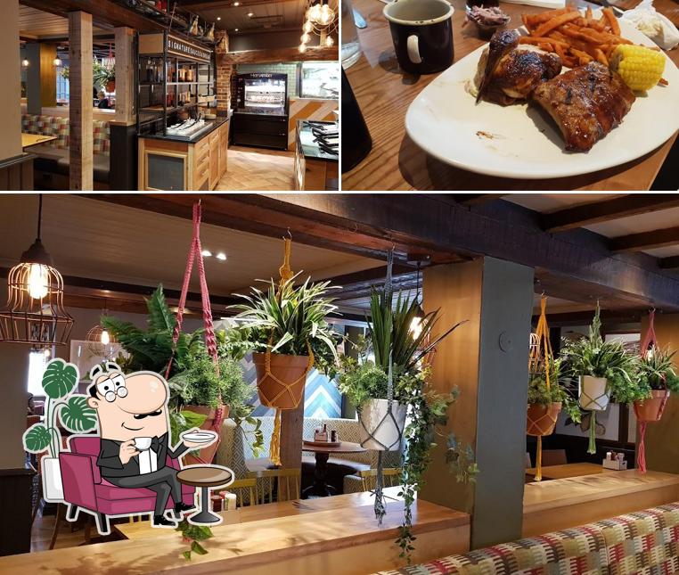 Harvester Gidea Park Romford is distinguished by interior and food