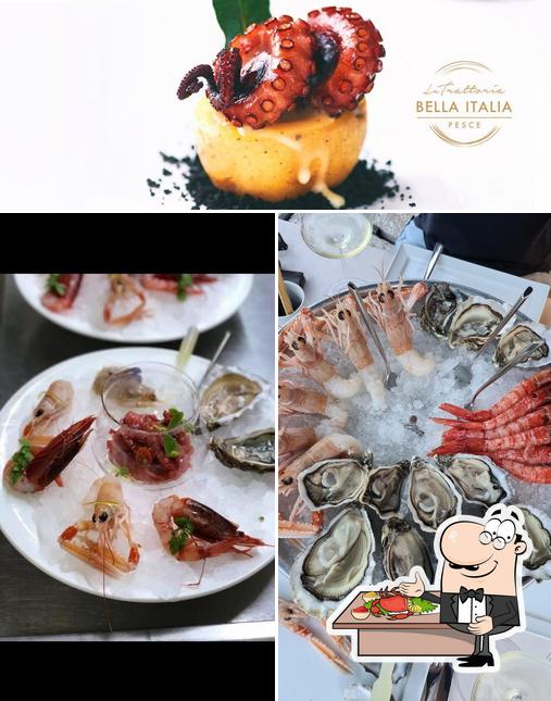 Kostet Meeresfrüchte bei Bella Italia Pesce BIP Peschiera del Garda