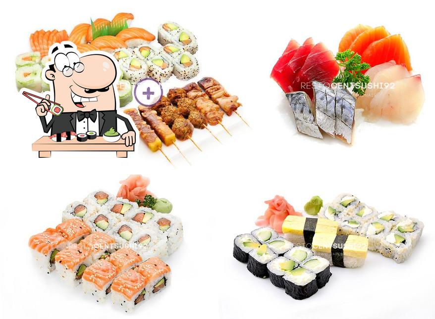 Prenez de nombreuses options de sushi