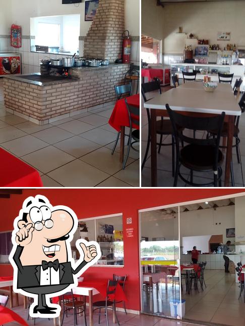 The interior of Restaurante Sabor Comida Mineira