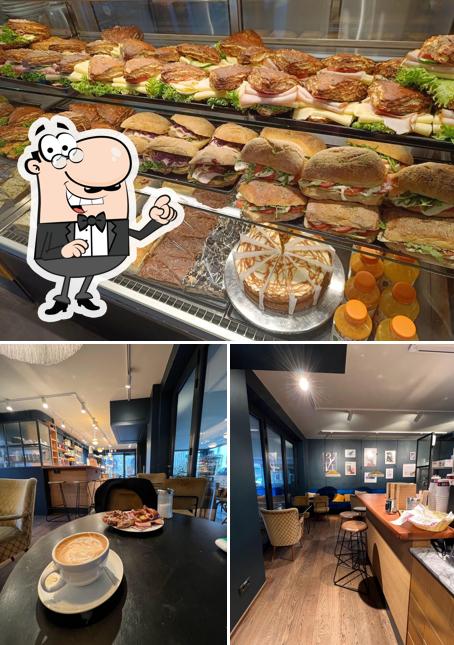 L’image de la intérieur et burger de Müller Café & Bäckerei’s