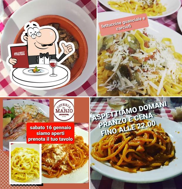 Platti al Osteria da Mario