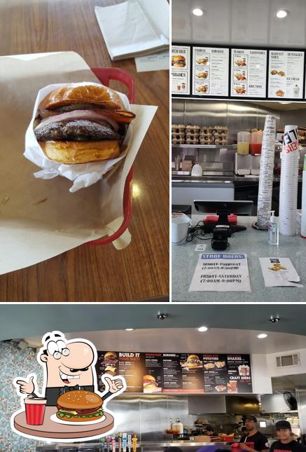 Try out a burger at Eat Fantastic