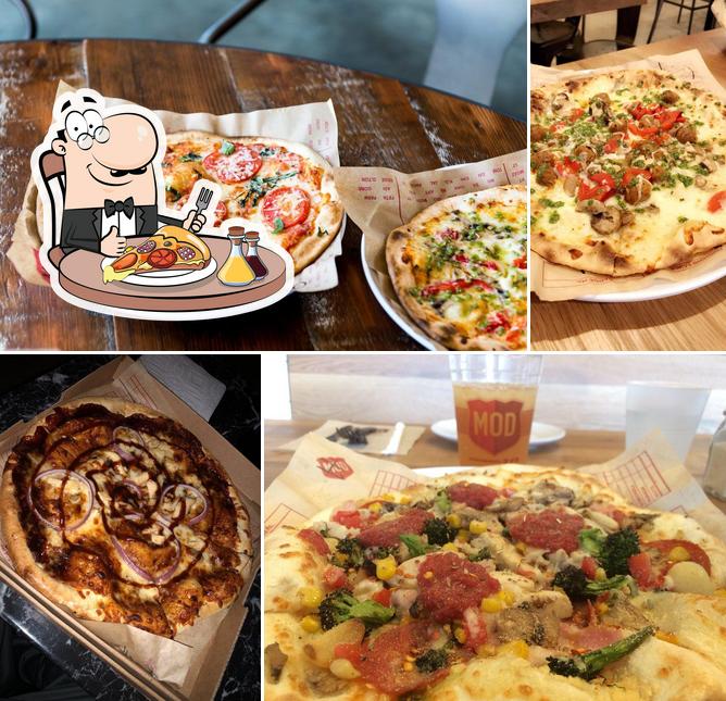 Get pizza at MOD Pizza