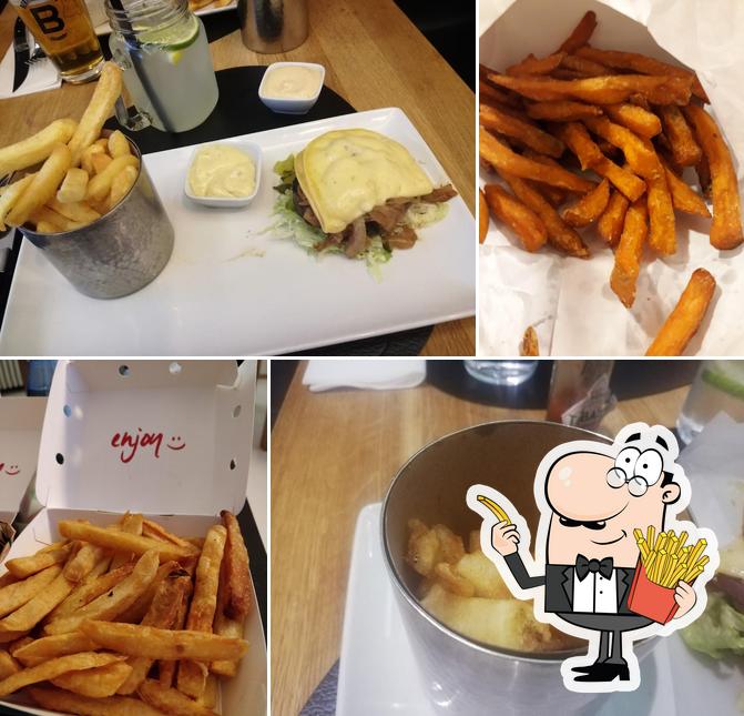 Dégustez des frites à Be Burger Stockel