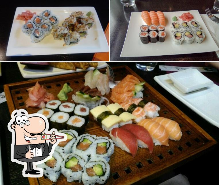 Essayez de nombreuses options de sushi