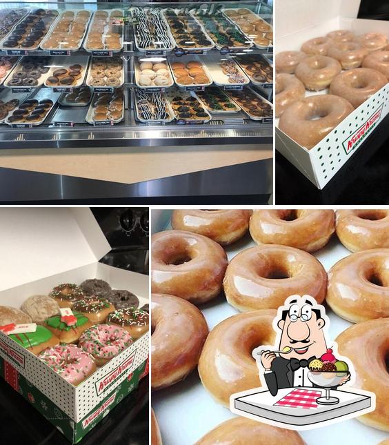 Krispy Kreme tiene una buena selección de postres