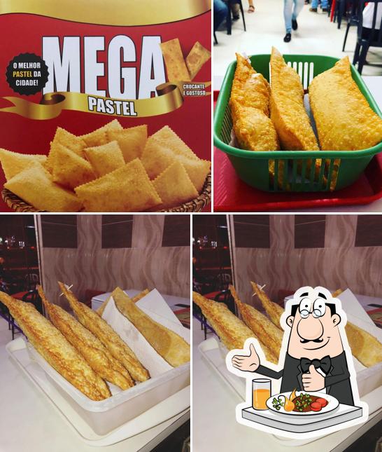 Comida em Mega Pastel