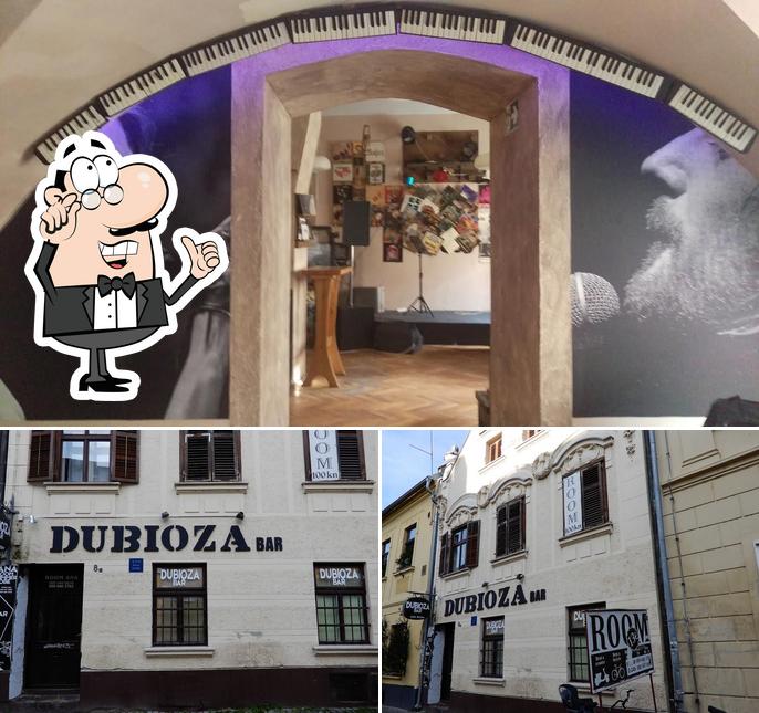 Gli interni di Dubioza Bar