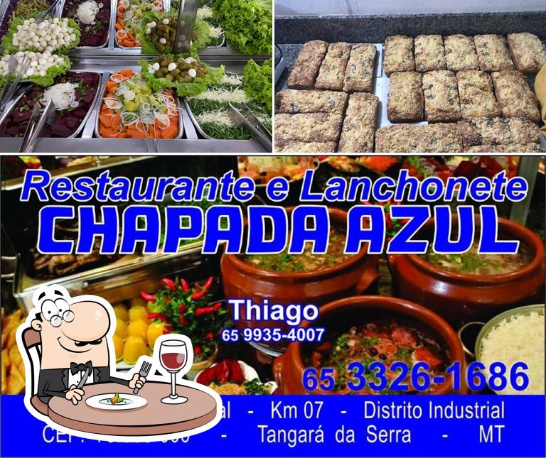 Platos en Churrascaria Chapada Azul