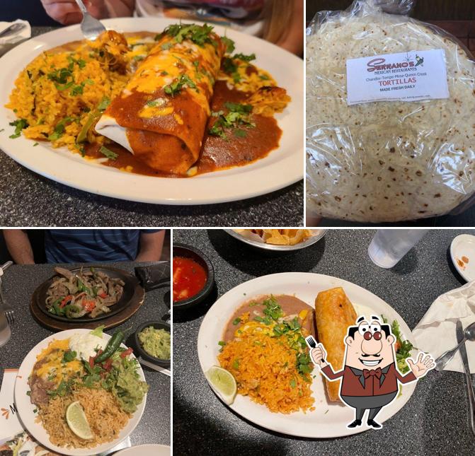 Еда в "Serranos Mexican Food Restaurants"
