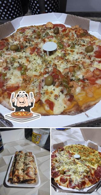 Peça pizza no J.W. Pizza na Garagem