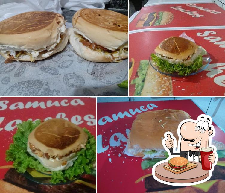 Os hambúrgueres do Samuca Lanches irão satisfazer diferentes gostos