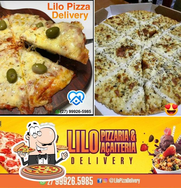 Experimente pizza no Lilo Pizza Delivery