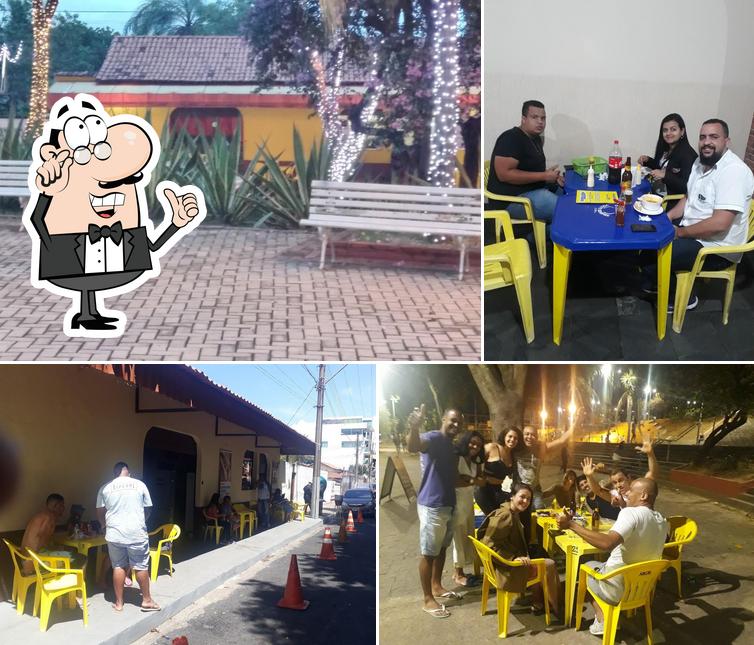 O interior do Golden Boys Lanches