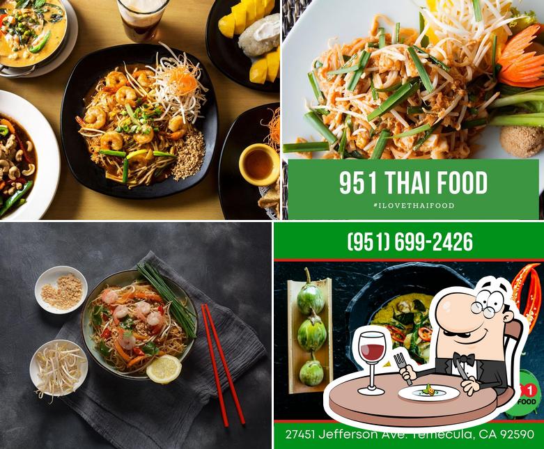 Food at 951 Thai Food Restaurant