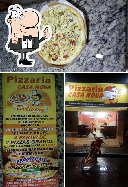 Look at this picture of Pizzaria casa nova