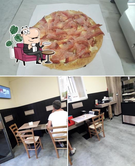 Jetez un coup d’oeil à la photo affichant la intérieur et viande concernant Pizzeria Si Pizza E Si Va