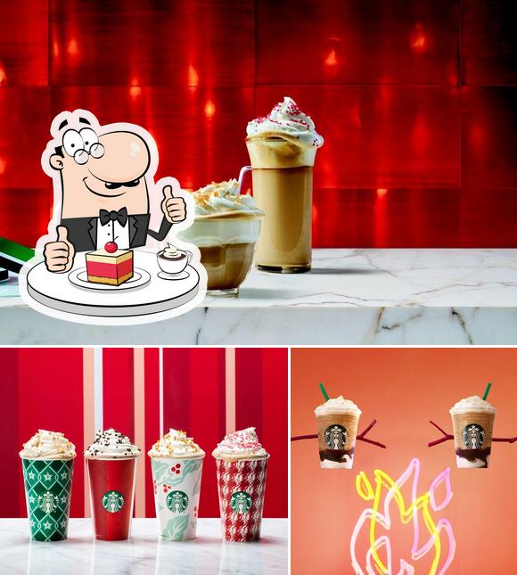 Starbucks sirve distintos dulces