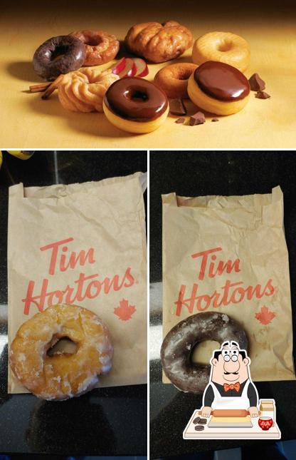 Tim Hortons propose une éventail de desserts