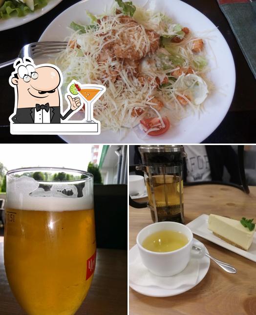 Напитки и еда в Мангал