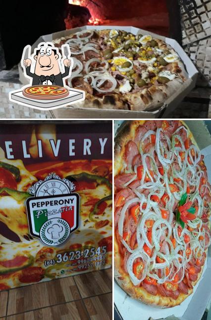 Consiga diversos estilos de pizza