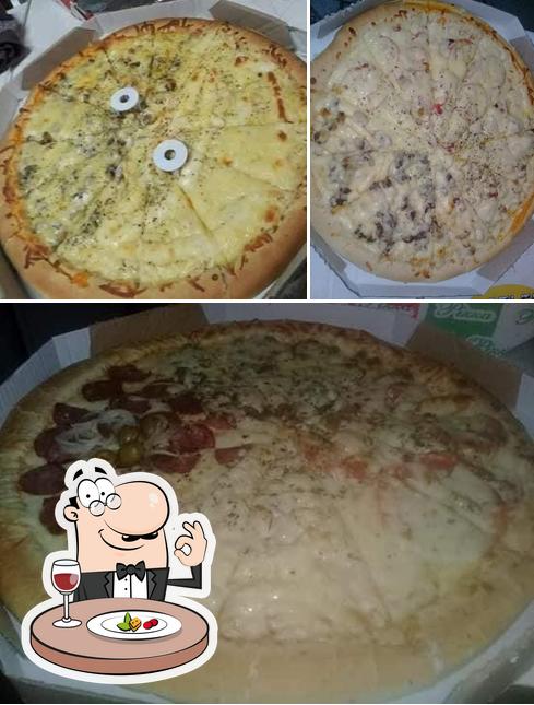 Comida em Pizzabore