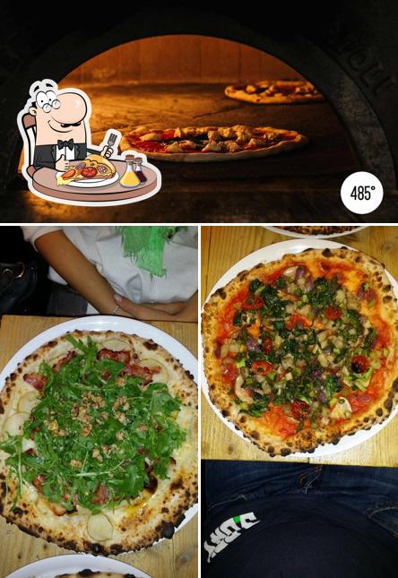 Elige una pizza en 485Grad Kwartier Latäng