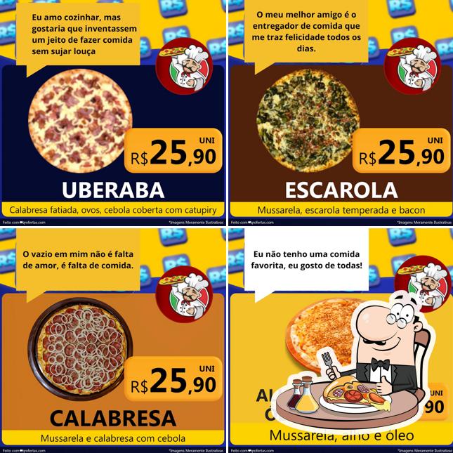 Consiga pizza no Pizzaria 1° De Maio