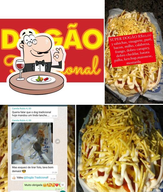 Comida em Dogão Tradicional