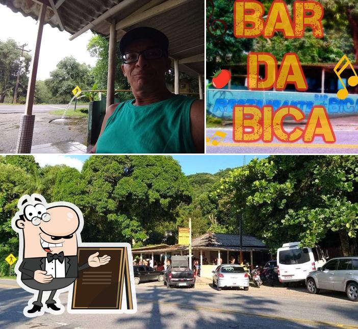 O exterior do Bar da Bica - Guarujá