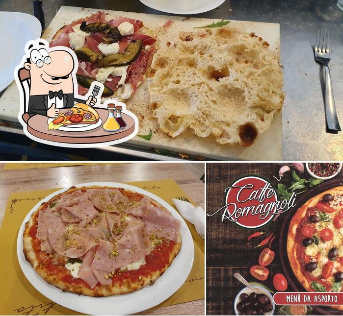 Try out pizza at Caffè Romagnoli