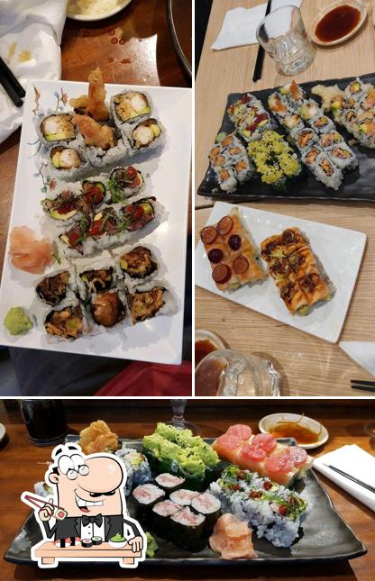 Prenez de nombreuses options de sushi