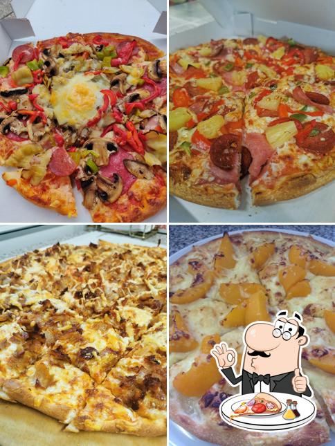 Essayez différents types de pizzas