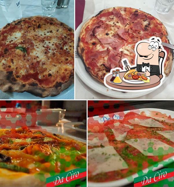 Scegli tra le molte varianti di pizza