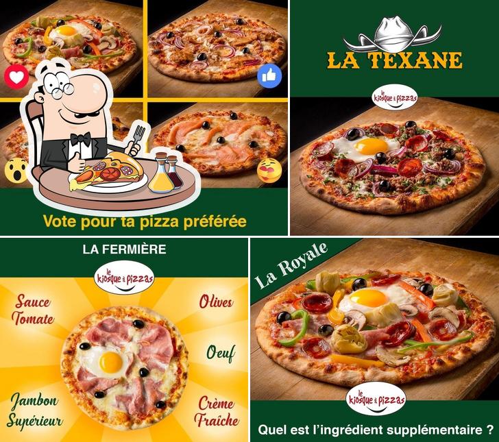 Choisissez des pizzas à Le Kiosque à Pizzas