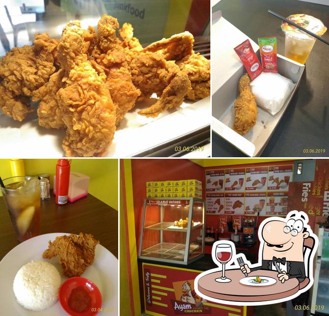 Food at AYAM CHICKEN