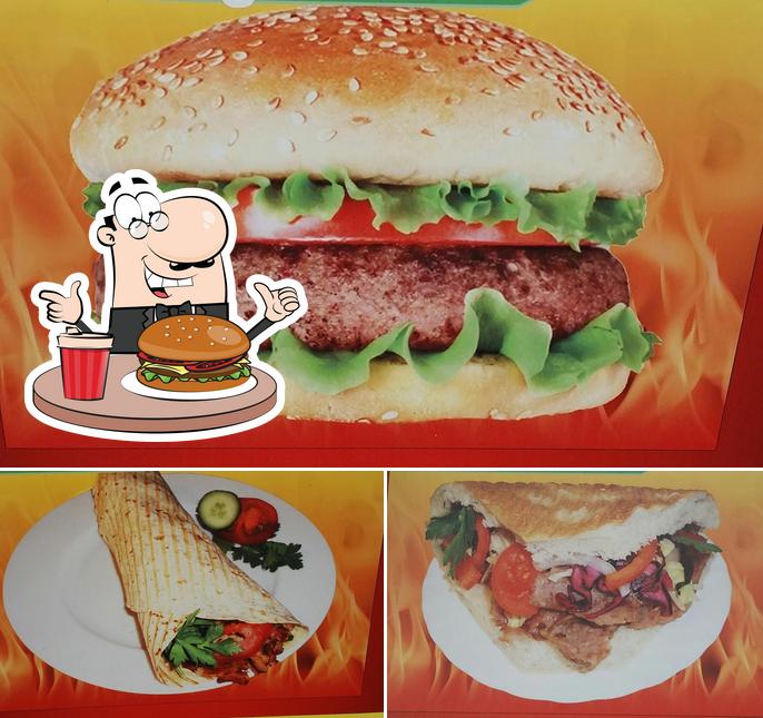 Prenez un hamburger à Fırat Pizzeria Döner Haus