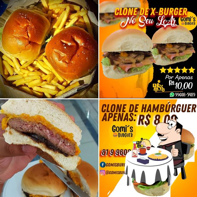 Hambúrguer em Games Burguer