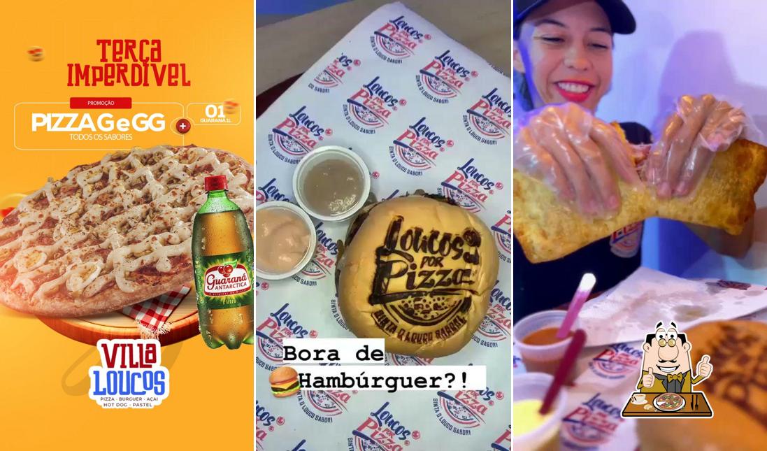 Escolha diferentes estilos de pizza